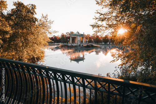 The Forest Park bandstand located in St. Louis, Missouri.