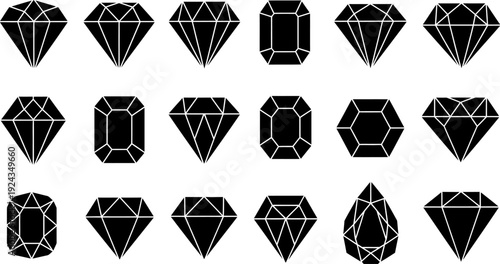 Notification icons with bells clock envelope and mobile phone