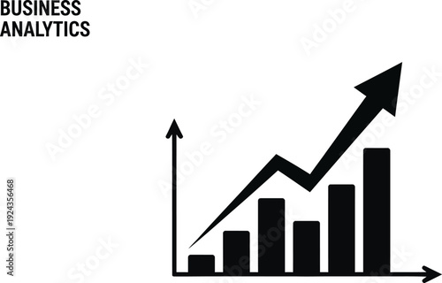 Business growth and analytics graph