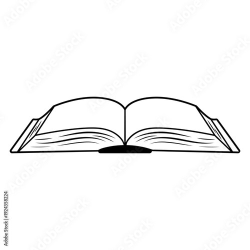 Book vector icon. notebook illustration sign. documents symbol or logo.