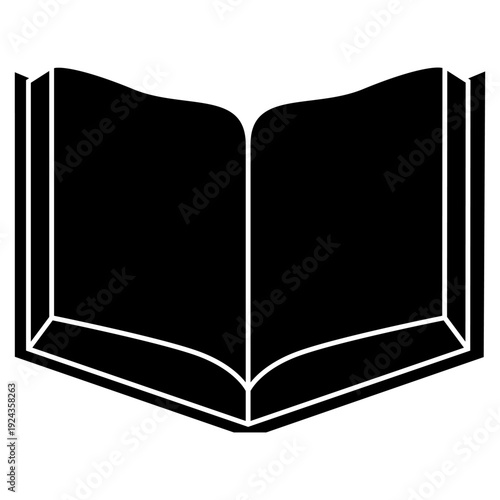 Book vector icon. notebook illustration sign. documents symbol or logo.