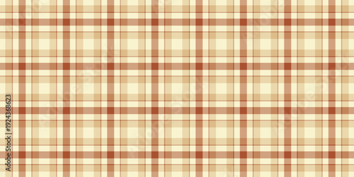 Graceful plaid tartan texture, style pattern seamless textile. Coloured fabric vector check background in orange and light colors.