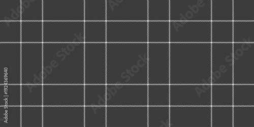 Bathroom plaid vector texture, usa textile seamless tartan. Detailed fabric background pattern check in grey and white colors.