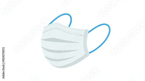 A white mask represents anonymity, protection, and symbolism, depending on its context. Its clean, neutral color gives it a minimalist and versatile appearance,