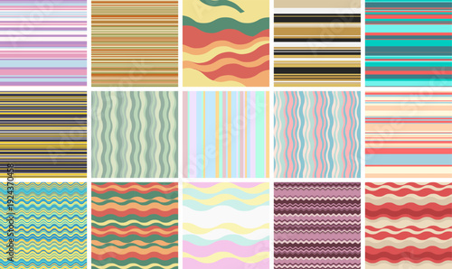 Holiday celebration vector illustration expressing joy through vibrant stripes, playful alignment, festive brightness, dynamic geometry.