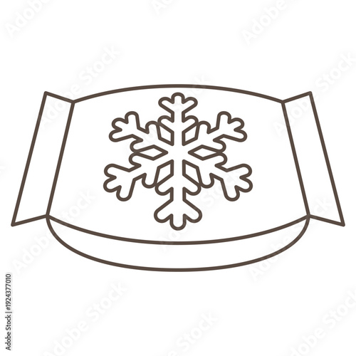 Frozen pack line icon isolated on transparent background. Icon for long-term storage of products through freezing. Package with frozen contents. Freeze meal icon with editable stroke.
