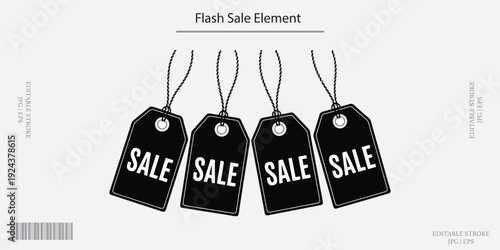 Sale Tags Price Tags Discount Labels Set
