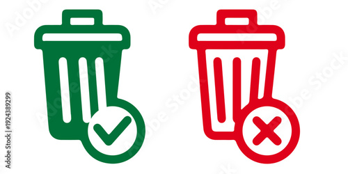 Delete vector icon. Trash vector icon. Remove icon symbol Pro Vector