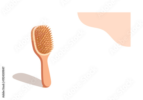 Minimalist Airbrush Art. H airbrush withwide bristles st and ing up right with gentle tilt positi oned in the left third ona 3: 2