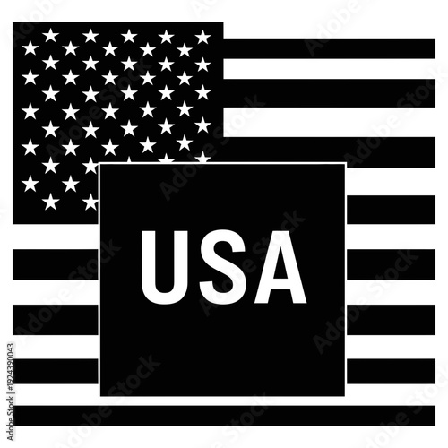 black and white checkered flag