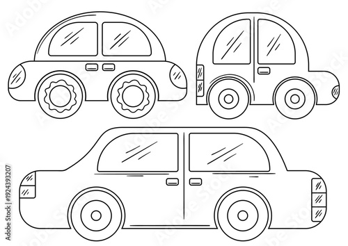 Set of cute illustration. Perfect for kids designs, posters, stickers