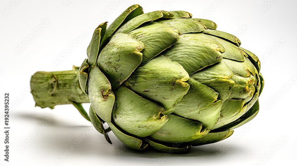 Obraz premium Growing Potential - Artichoke Plant Symbolizing Progress and Development