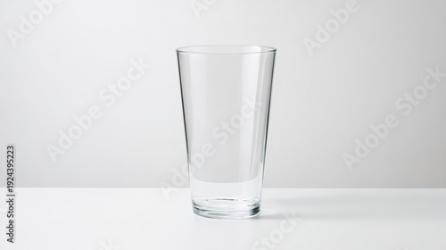 A pristine glass tumbler awaits to quench your thirst or elevate your cocktail experience. Embrace the elegance of simplicity and indulge in refreshment.