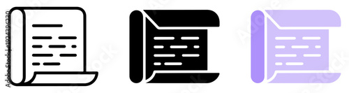 blueprint architectural plan icon