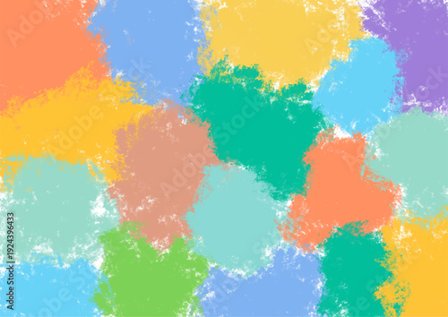 Abstract colorful crayons texture background