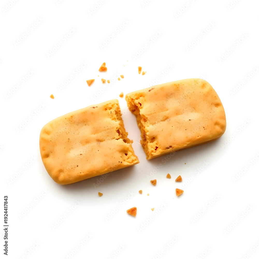 Fototapeta premium Speculoos - Spiced Belgian Biscuits with Cookie Butter