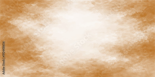 Antique brown parchment with a worn vintage grunge texture and stained aged pattern on blank retro paper for an ancient design background