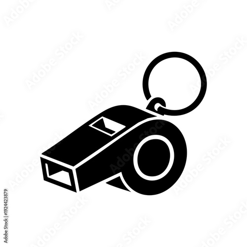 Football whistle icon