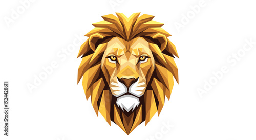 Majestic Lion Head Logo