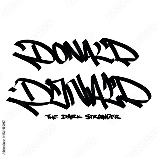 Quadro su tela Donald the dark stranger holy name list meaning baptism bible christian religius