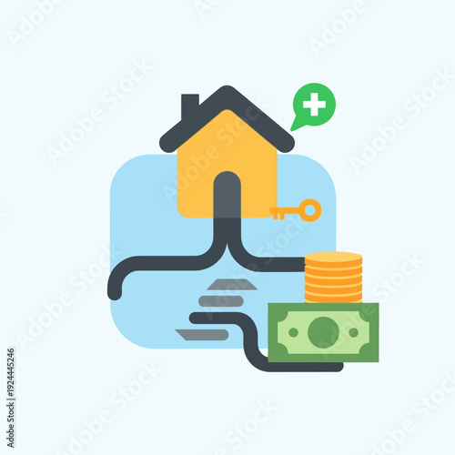 Financial Home Finance Money Investment.