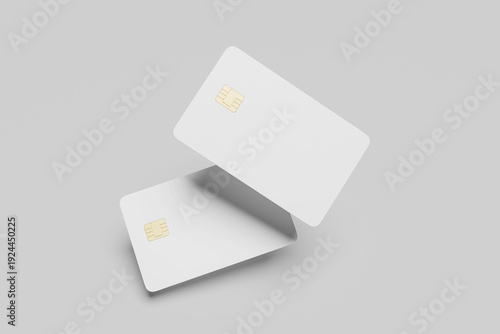 Fotografía High Quality Realistic Credit Card Mockup Set