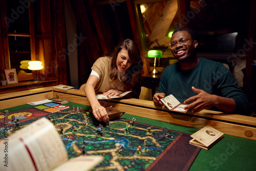 People enjoy board games