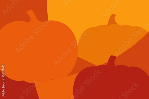 Fondos abstractos de calabazas otoñales