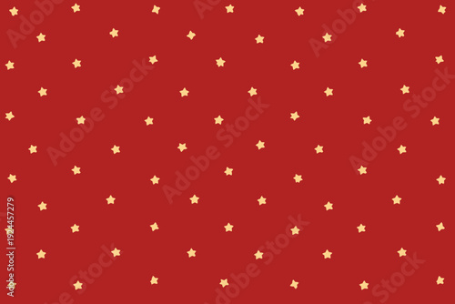 Estrellas doradas sobre fondo rojo
