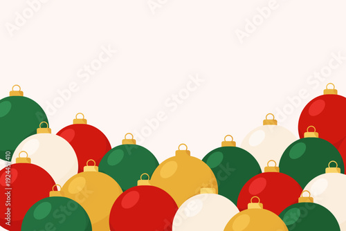 Adorno navideño colorido y brillante