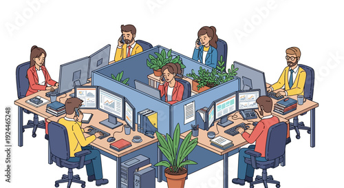 Bright Office Productivity Daily Routine