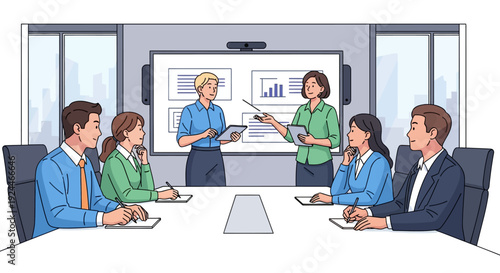 Focused Team Motion Conference Meeting