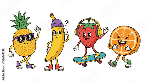 cute animal cartoon, funny animal character, cartoon mascot, kawaii animal, vector illustration, doodle style, bold outline, colorful clipart, isolated on white, sticker design, children illustration,