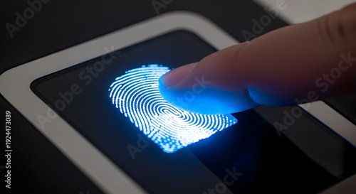 hand pushing a button on a touch screen
