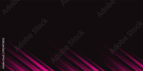 Sporty abstract stripes car sticker, black and pink color combination, grunge pattern, motorsport racing vector design.