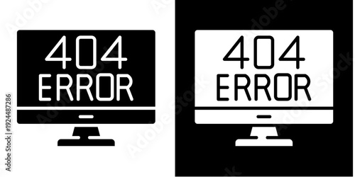 System Icon Set White Style Collection
