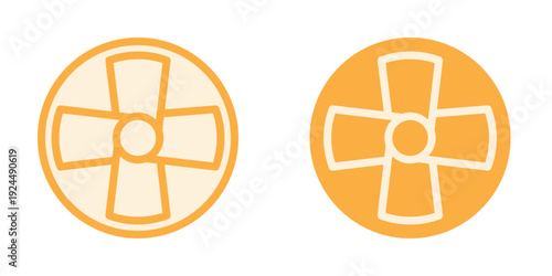 Air Fan icon design template