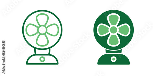 Air Fan icon design template