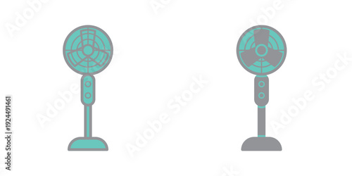 Air Fan icon design template