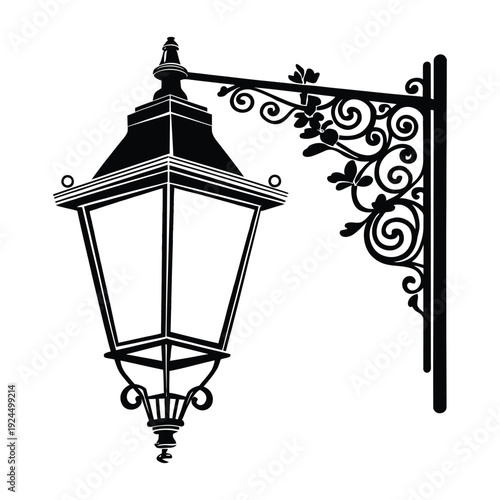 old street lamp