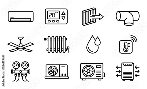 Modern air conditioner for cooling and heating climate control in apartment one hundred character