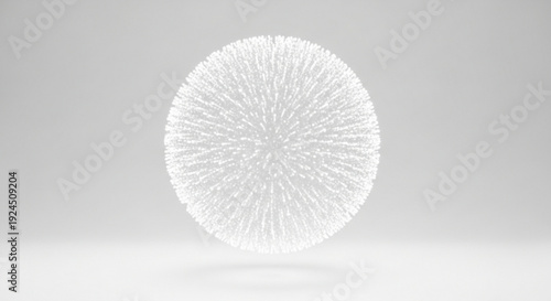 Intricate white decorative plate with textured surface on plain background