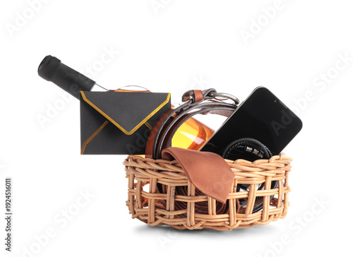 Gift basket with male acces...