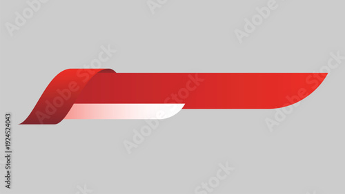 vector design of a lowerthird in minimalist style with gradient color