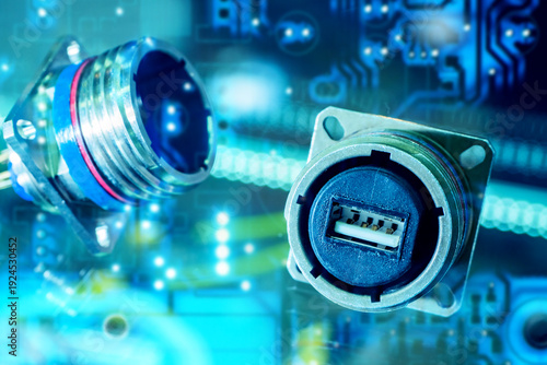 Fotografija Electronics manufacturing, connectors