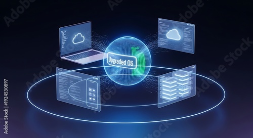 Upgraded OS on modern devices for seamless cloud computing