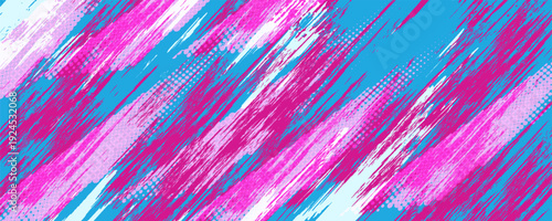 Jersey design sublimation vector brush grunge splash background, techno sporty element wallpaper, pink blue white navy color combination, shirt sports wearPrint