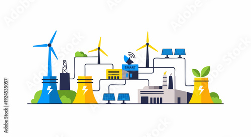 Smart Grid Renewable Energy System.