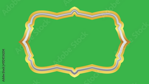 decorative vintage borders and frames, Elegant gold ornamental vector design
