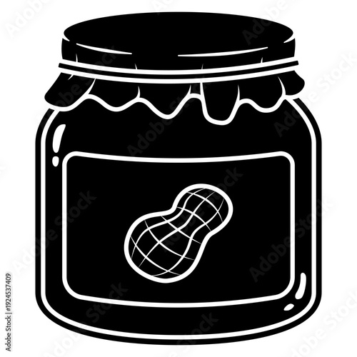peanut butter in jar